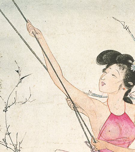 泸县-胡也佛的仕女画和最知名的金瓶梅秘戏图